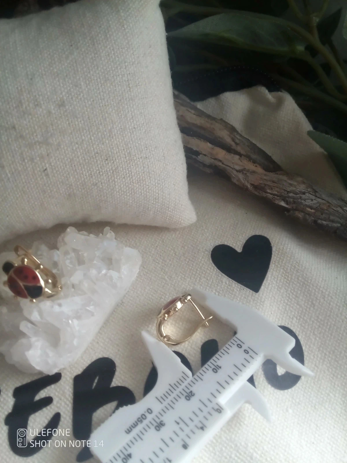 Ladybug earrings 🐞. – photo 4